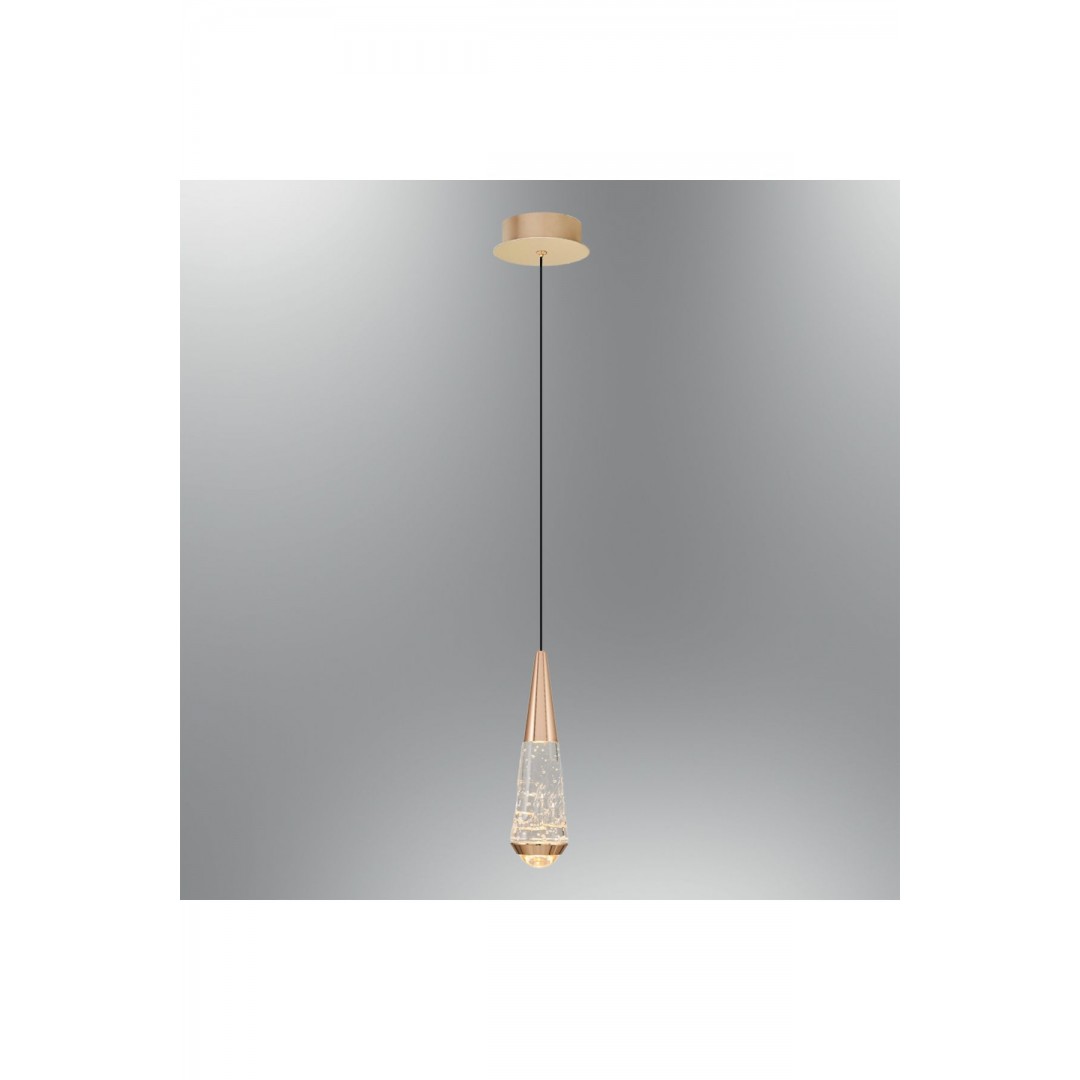 2791-1A-03 Diyop TEKLİ SARKIT SARI AYDINLATMA