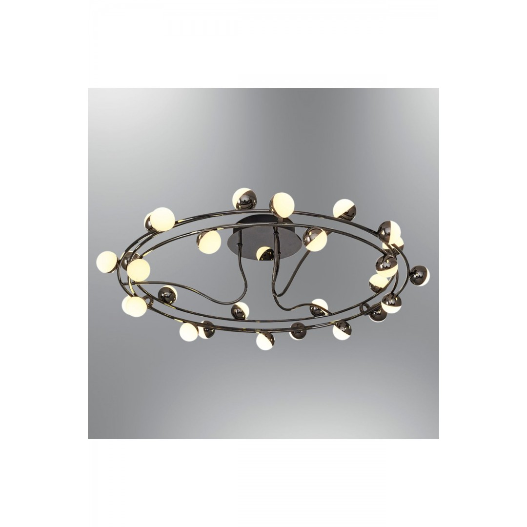2842-27-24 Stary 80cm 27'Lİ PLAFONYER PLATİN AYDINLATMA